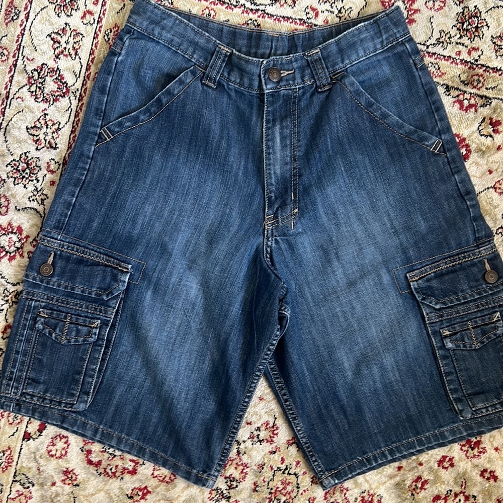 WRANGLER WRG Hero Originals denim jean shorts hiking travel no size tag